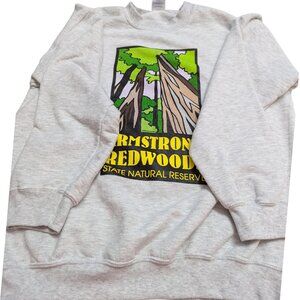 Armstrong Redwood State Natural Reserve John De Salvio graphic sweatshirt M
